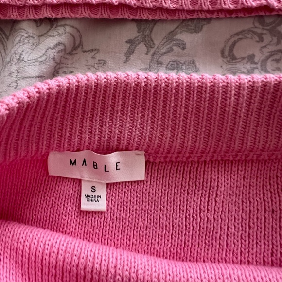 Barbie Pink Knit Two Piece Set - Picture 4 of 5